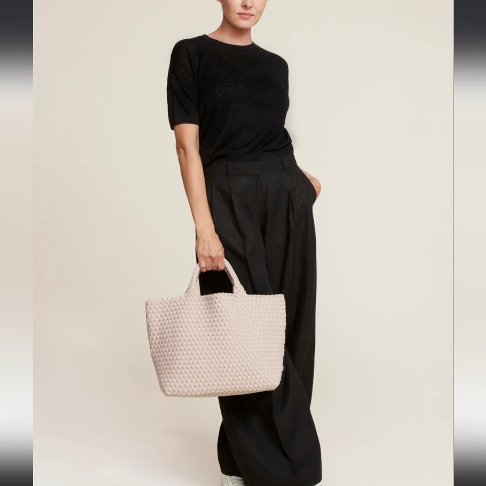 Naghedi St. Barths Medium Tote in Shell Pink